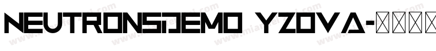 NeutronsDemo Yz0Va字体转换